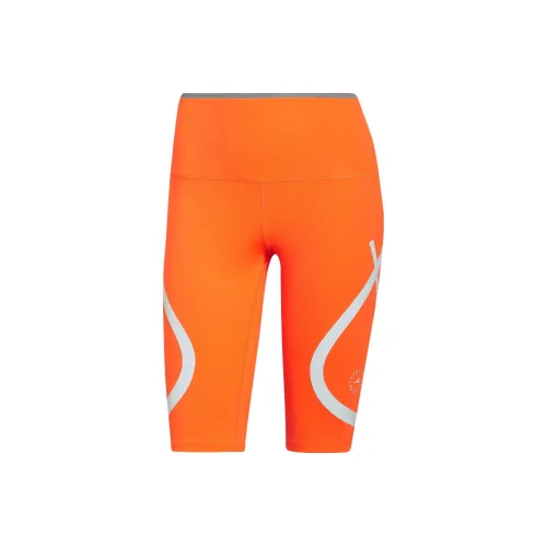 Adidas Апельсин Женские Спортивные Шорты