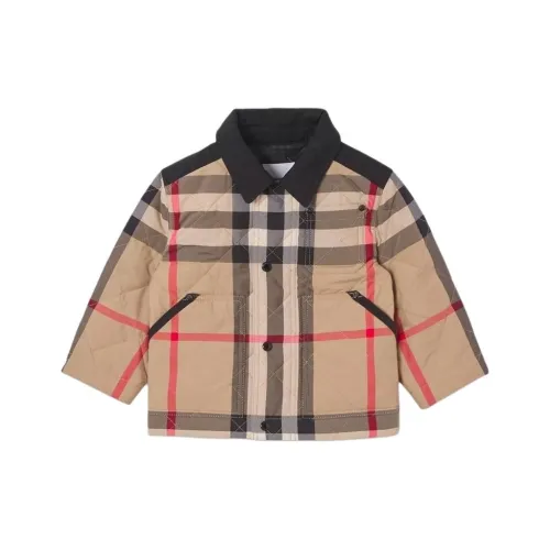Burberry Коричневый Детские Утеплённые Куртки