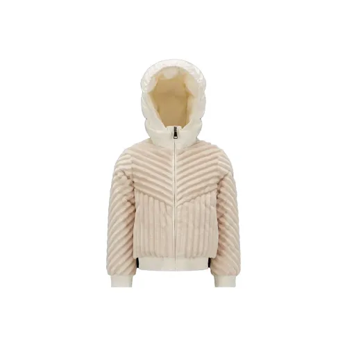 MONCLER Белый KIDS Пуховики