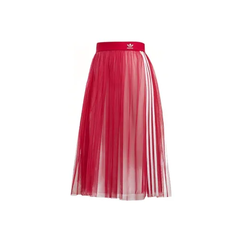 adidas originals Red Женские Повседневные длинные юбки