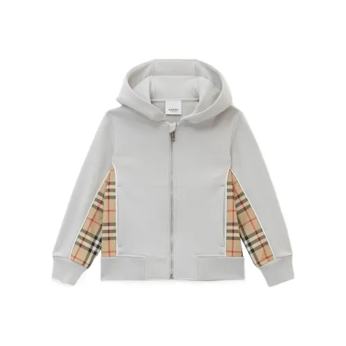 Burberry Мягкий Серебристо-серый Kids Свитшоты