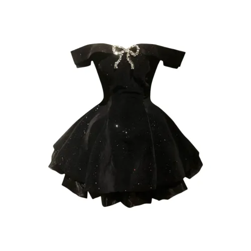 ARIADNAW STUDIO Без рукавов Платье Женское Черное