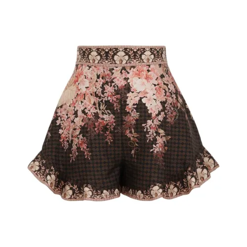 Zimmermann Черные Женские Повседневные Шорты