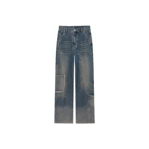 NO ONE ELSE Унисекс Джинсы