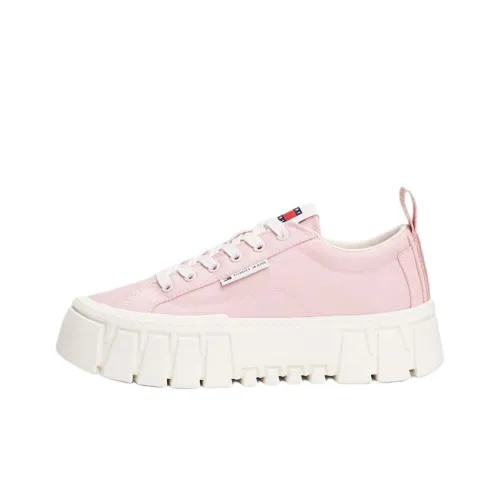 Tommy Hilfiger TRAINERS Кэжуал Низкий Топ Розовый Женский