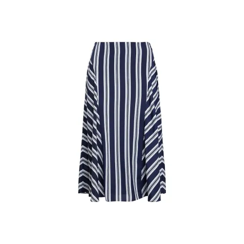 LAUREN RALPH LAUREN SS23 Повседневный Длинный Юбка Женские Многоцветный