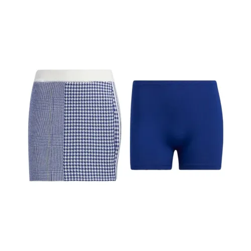 Adidas Повседневные Юбки Женские Морской Синий