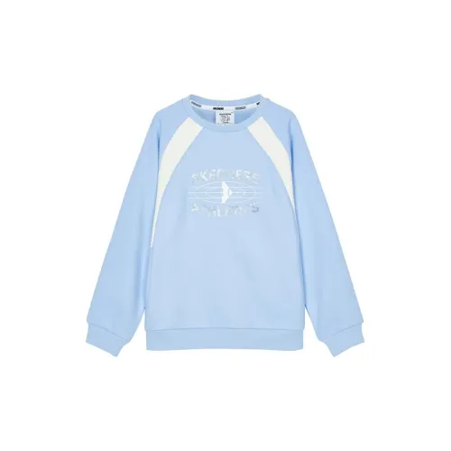 Skechers Kids Свитшот Moon Белый Синий Подростки