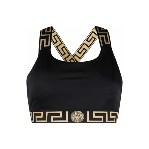 VERSACE Черное Женское Спортивное Белье