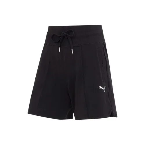 PUMA Черные Женские Спортивные Шорты