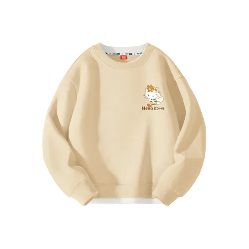 Hello Kitty Свитшот Sweet STEM K Абрикос Серый Детский