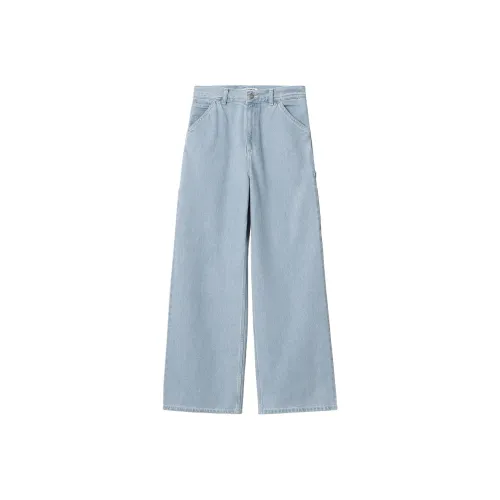 Carhartt WIP FW24 W' Jens Брюки Джинсы Женские Светло-Синий