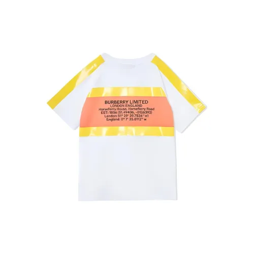 Burberry Белые Детские Рубашки T