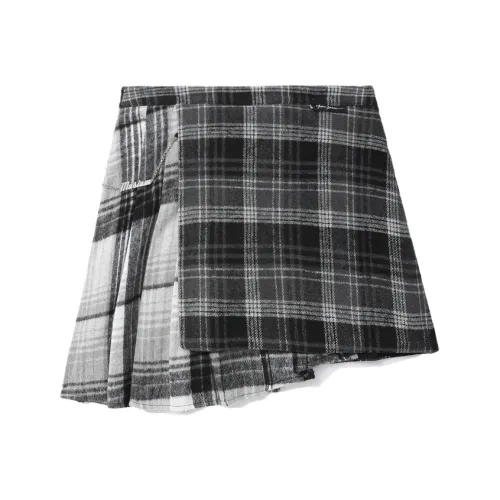 MUSIUM DIV Черный/BKZ Женские Повседневные Короткие Юбки