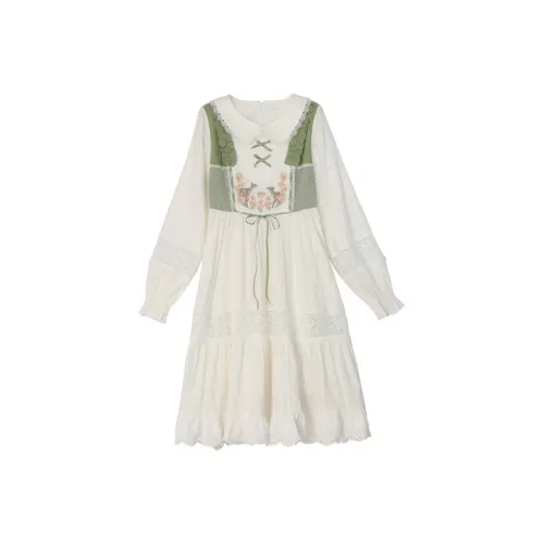 Snbl Белая Женская Повседневная Длинная Юбка