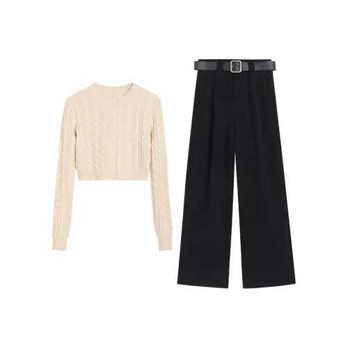 Ice cream and whale Женские повседневные костюмы