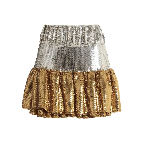Paco Rabanne Многоцветные Женские Повседневные Короткие Юбки