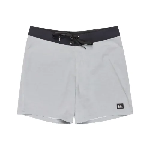 Quiksilver Light Gray Мужские Пляжные Шорты