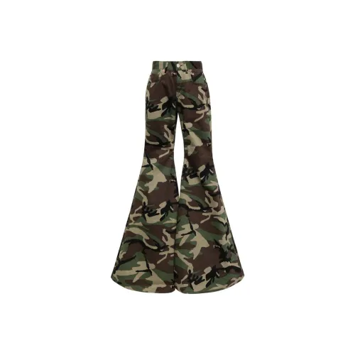 Vetements Хаки Женские Джинсы