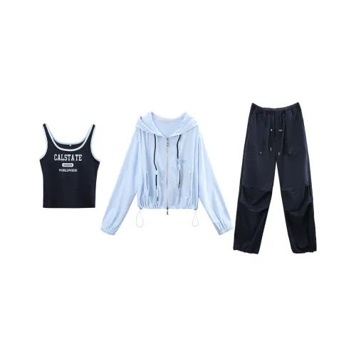 A paradise for awakening Повседневный костюм женский синий