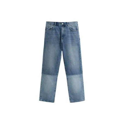 ZARA Medium Blue Men's Jeans ZARA Средне-синие мужские джинсы