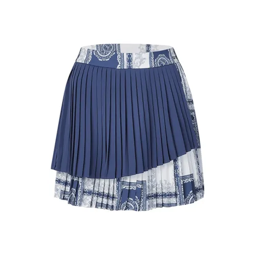 FILA SS24 Повседневные короткие юбки Женские с принтом по всей поверхности 2