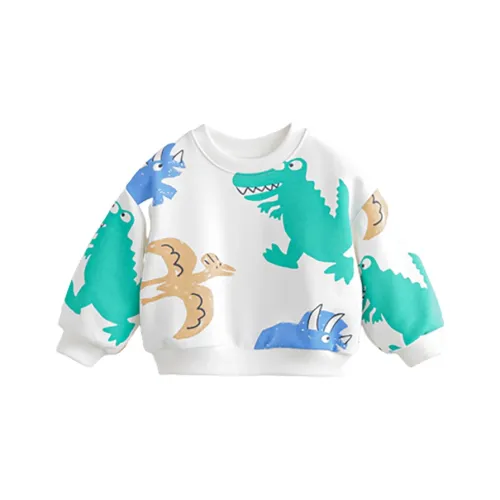 MARC&JANIE The World OF Dinosaurs IS Full OF Prints Kids Свитшоты