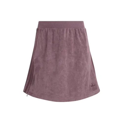 adidas originals Коричневая женская кожаная короткая юбка