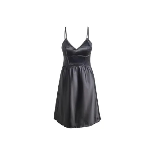 Adidas Abito Satin Slip Платье Женское Серое