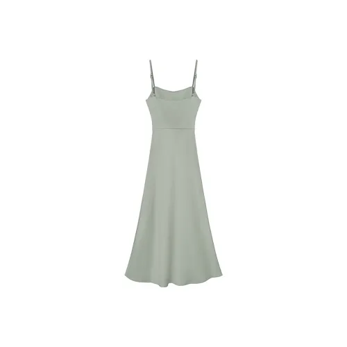 ABBY GODDESS Slip Платье Женское Зеленое