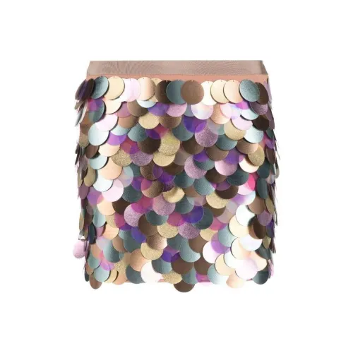 PINKO Многоцветные Женские Повседневные Короткие Юбки