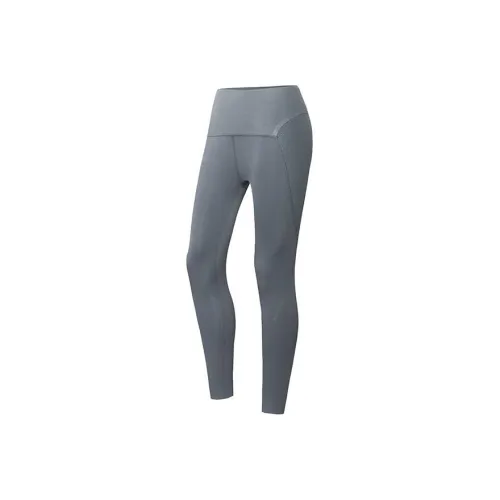 ANTA ZONGXUNXILIE Спортивные брюки Женские Linen Темно-серый