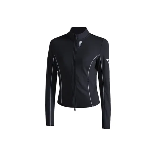 Monster Guardians Черный RESOLUTE Черная женская одежда для фитнеса