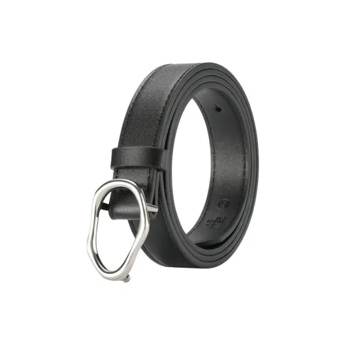 15 MINS Ремни из ПУ (полиуретана) с кожей женские ширина 2,4 см