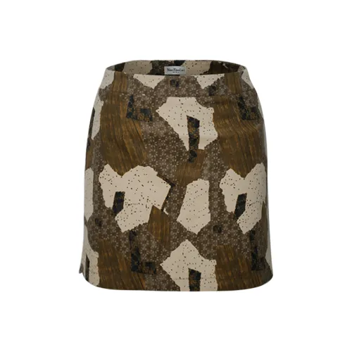 Little pull Print Женские Повседневные короткие юбки