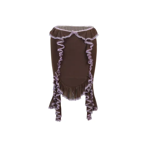 Nodress CAMEL Женские Повседневные Длинные Юбки