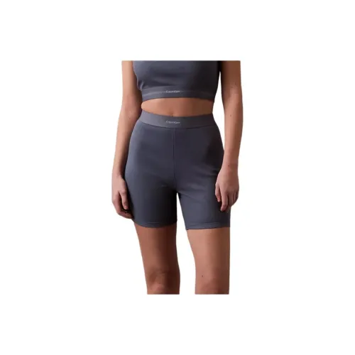 Calvin Klein Повседневные шорты женские морского синего цвета