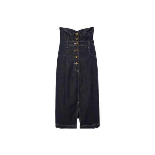 d'zzit Повседневный Длинный Юбка Женские