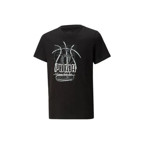 Puma x CHRISTIAN Черные Детские Т-рубашки