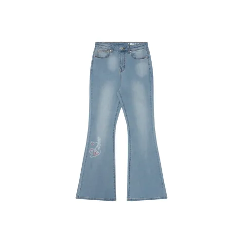 aape Синие Женские Джинсы