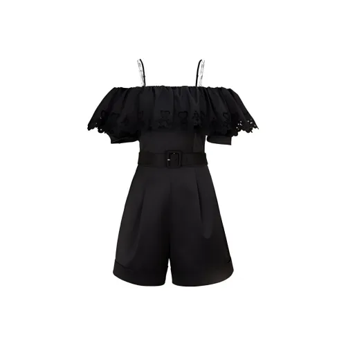 AIVEI Черные Женские Комбинезоны