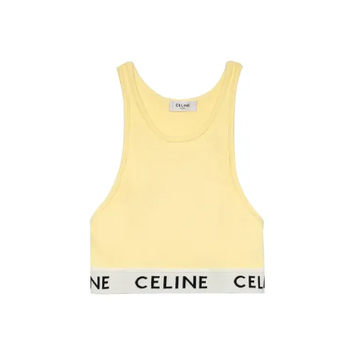 CELINE Желтое Женское Спортивное Белье