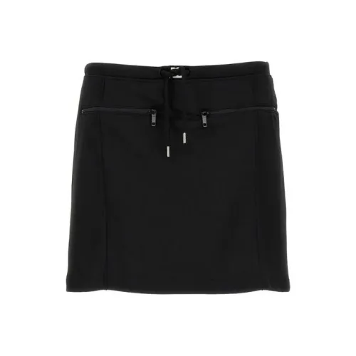 COURREGES FW23 Повседневные короткие юбки Женские Черный