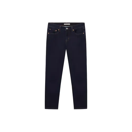 Levis Женские джинсы темно-синего цвета