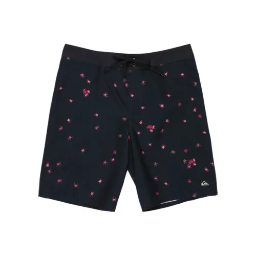 Quiksilver Черные Мужские Пляжные Шорты
