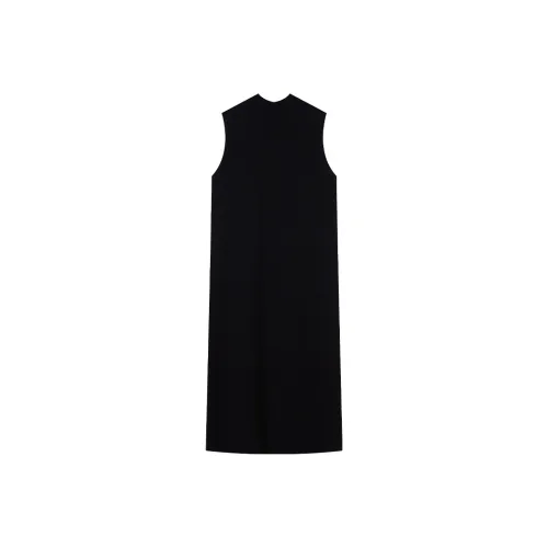 THE SEA LIFE Без рукавов Платье Женское Черный маг