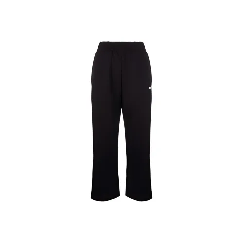 MSGM Черные Женские Спортивные Брюки