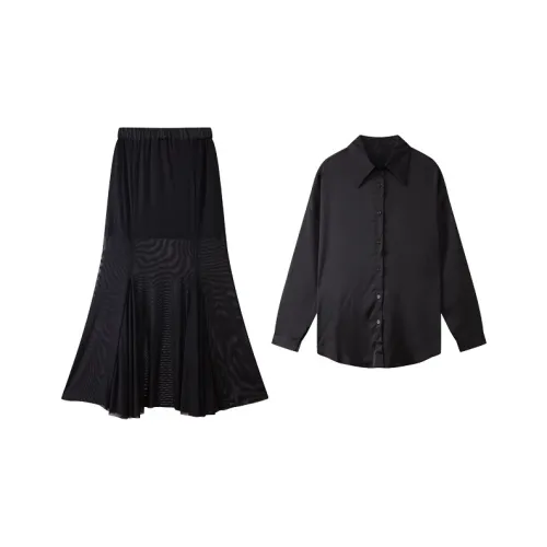 ONNFB Черный Женские Комплекты с юбкой