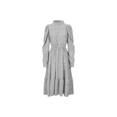 MOUSSY Женские Платья с Длинным Рукавом
