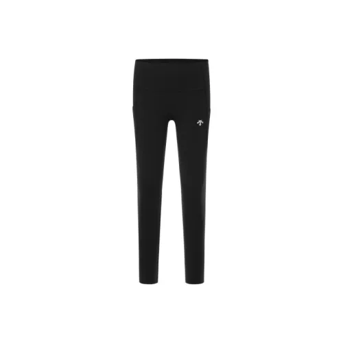 DESCENTE Женская серия RUNNING BK Черные спортивные брюки